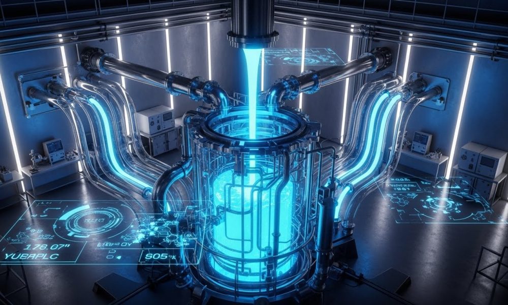 Ilustrasi potensi energi nuklir Thorium sebagai sumber energi masa depan yang bersih.