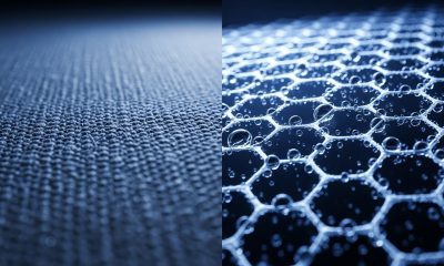 Ilustrasi penerapan nanoteknologi dalam kehidupan sehari-hari di masa depan pada struktur material.